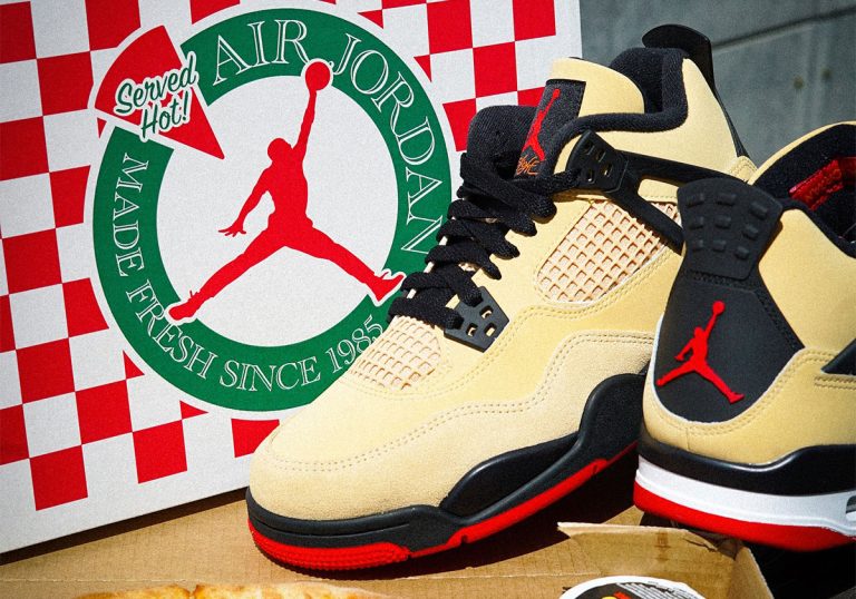 Air Jordan 4 “Pizza”: Edição Limitada para Crianças é Lançada