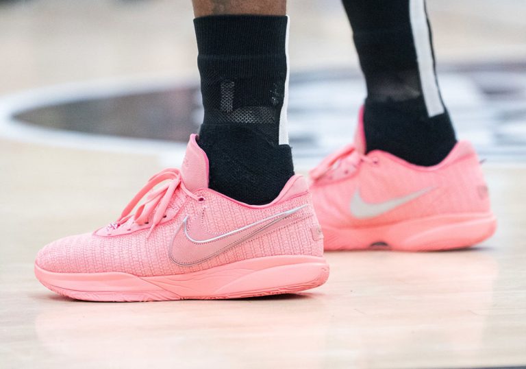 Nike LeBron 20 ‘Pink Diamond’ chega ao público em agosto