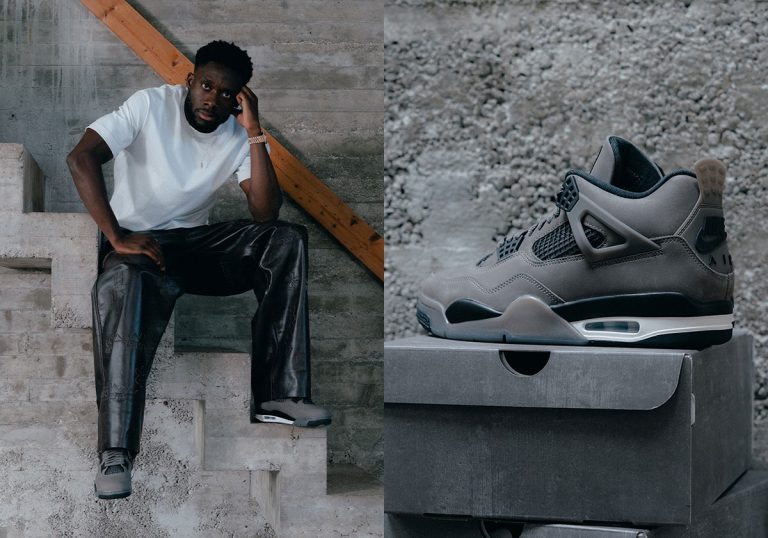 Solebox lança Air Jordan 4 ‘Cave Stone’ com Alphonso Davies