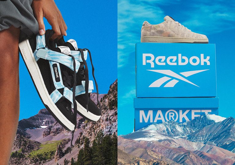 Market x Reebok lança nova coleção Land and Sea do Club C 85