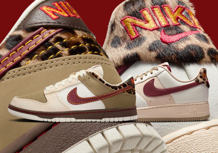 Nike lança Dunk Low e Air Force 1 com estampa Leopard