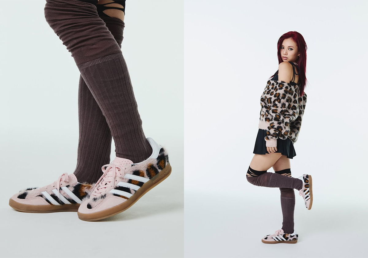 Gazelle 'Trinity Leopard' da atmos e adidas