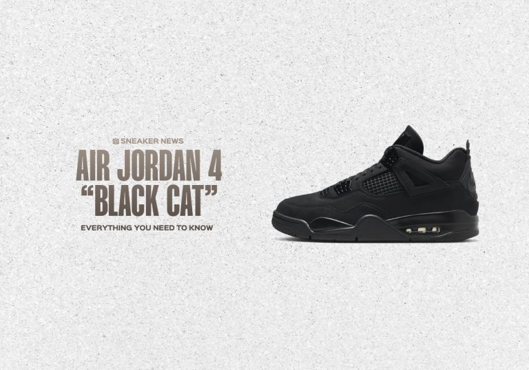 Air Jordan 4 “Black Cat” será lançado globalmente em 2025