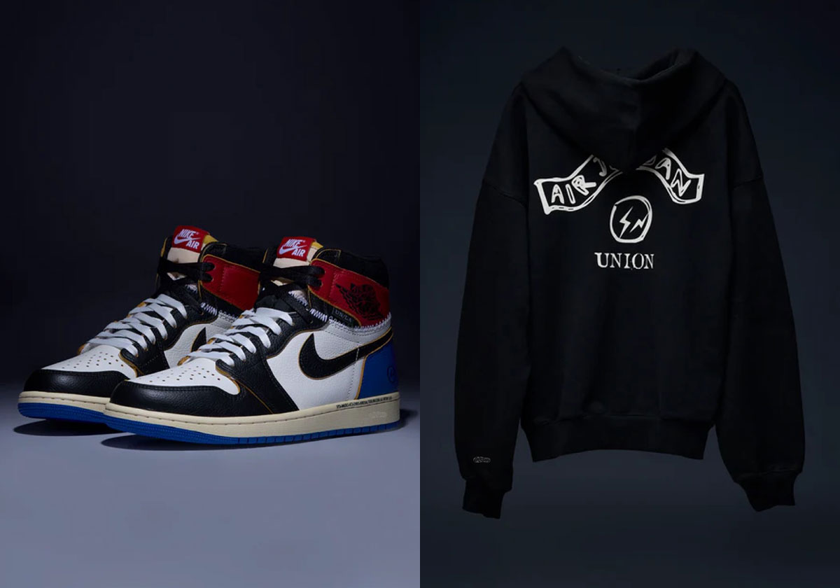 Fragment x UNION x Air Jordan 1: maior collab de 2026