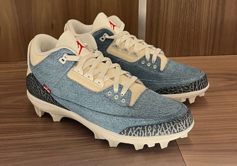 Levi’s x Air Jordan 3 TD football cleats estreia na Paris Fashion Week