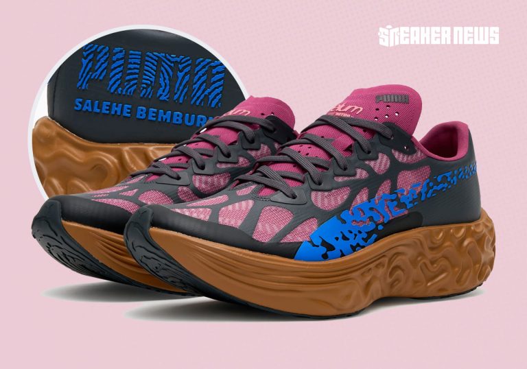 PUMA Velum Magenta Gleam marca nova colaboração com Salehe Bembury