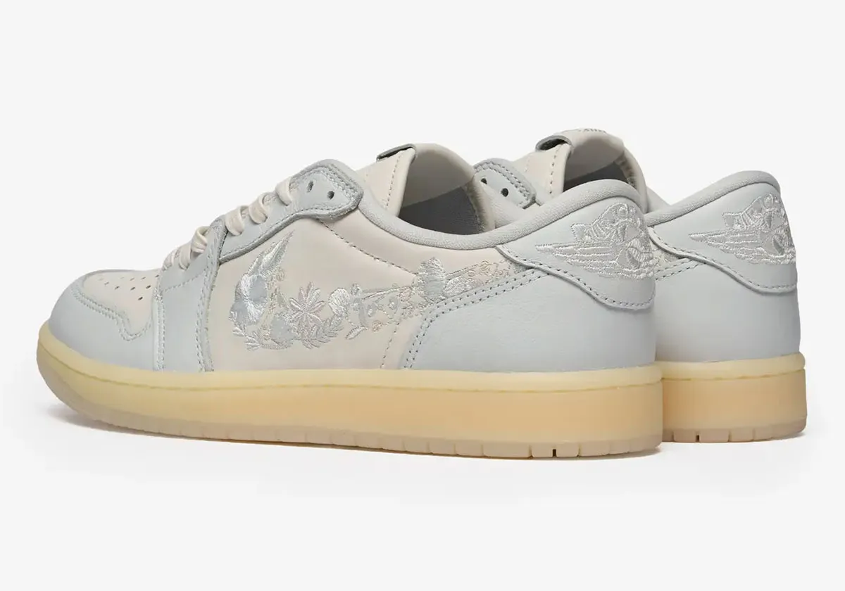 Jordan Brand Signals Spring With A “Floral Swoosh” Air Jordan 1 Low OG