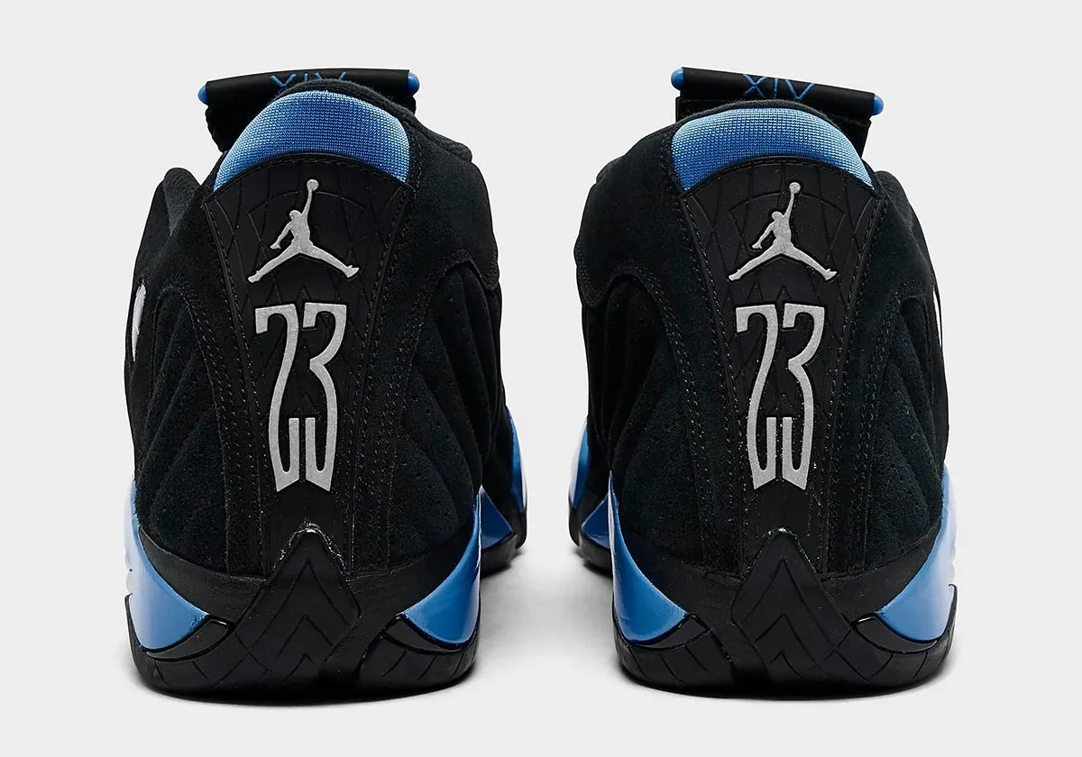 Official Retailer Images Of The Air Jordan 14 “Black/University Blue”