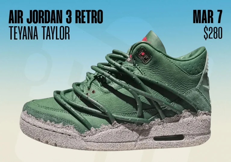 Calendário Jordan Brand março 2026 traz Virgil Abloh, Travis Scott e retrôs clássicos