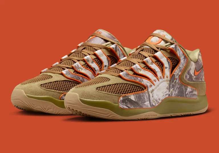 Nike KD 18 Tree Camo de Chet Holmgren ganha data de lançamento global