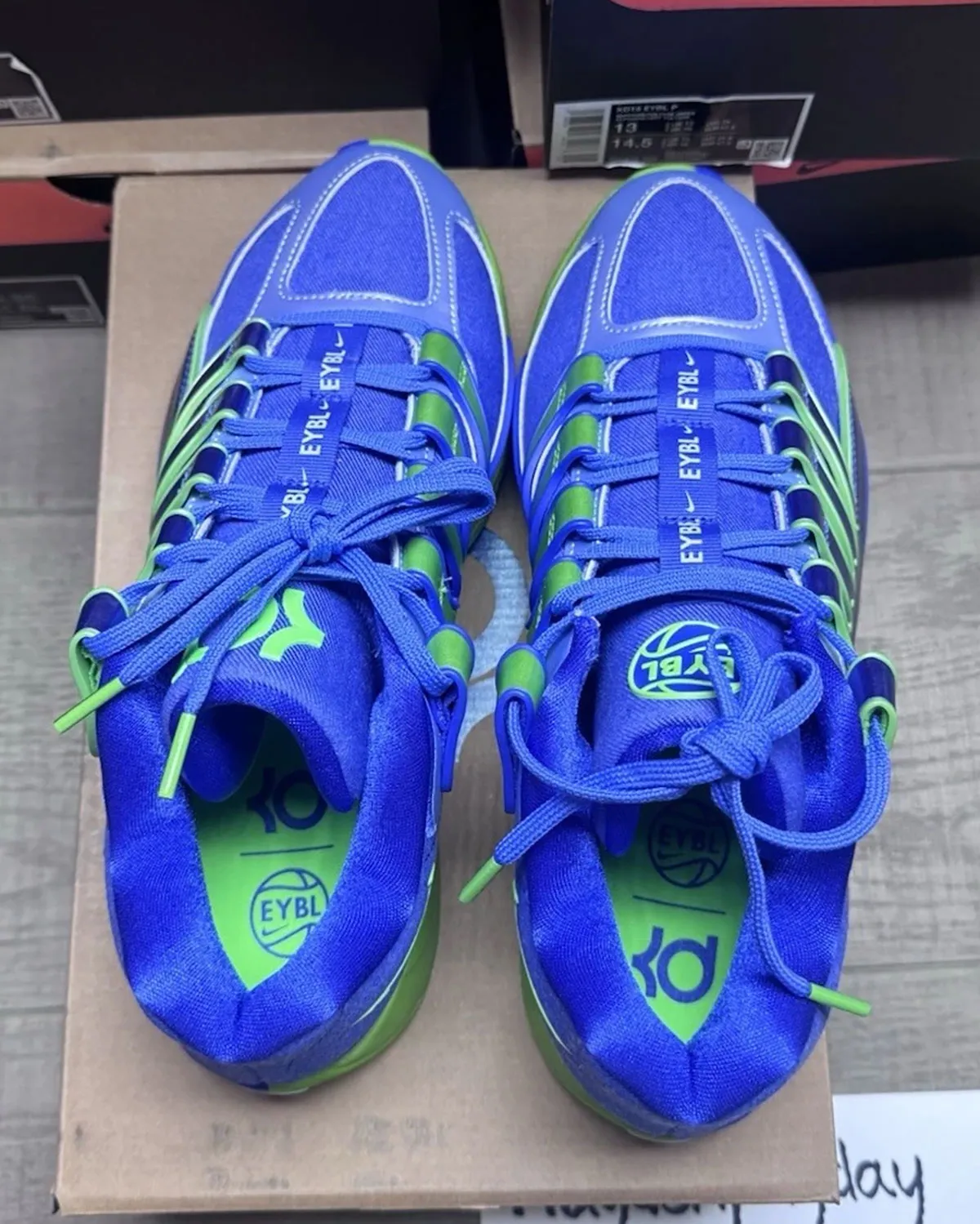 The Nike KD 18 “EYBL” 2026 Dabbles In Mismatched Motifs