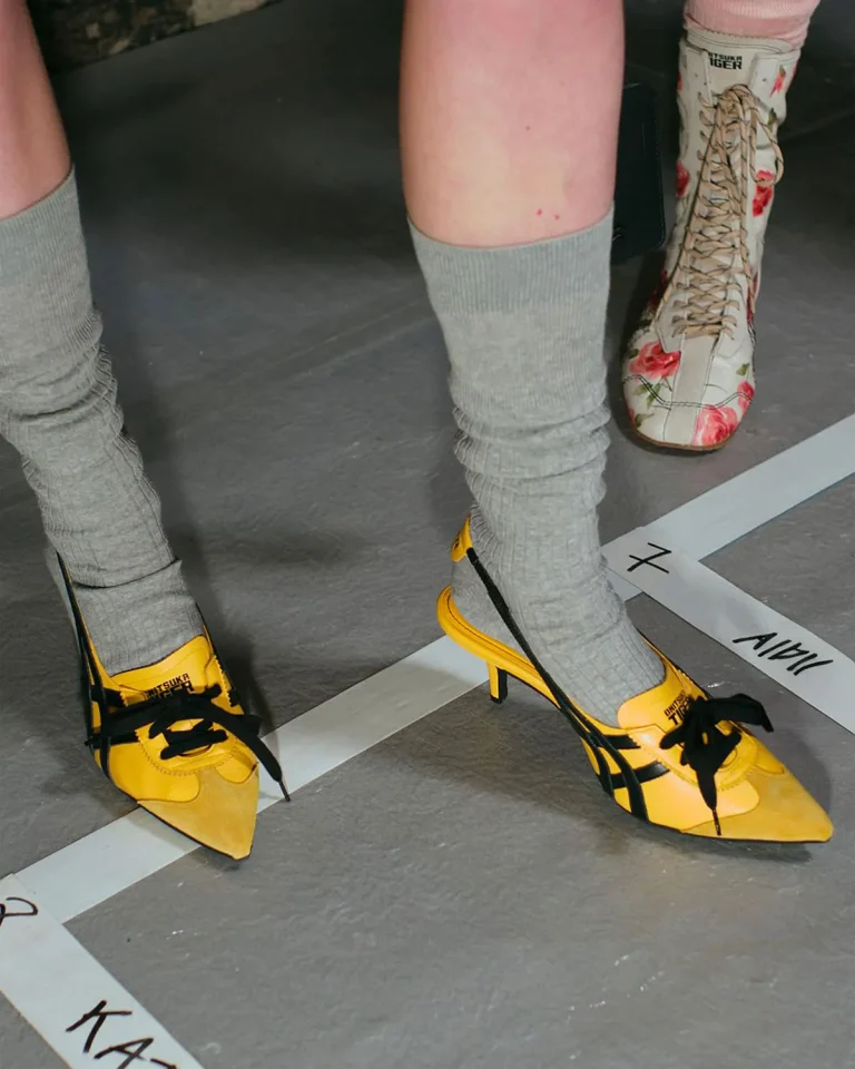 Onitsuka Tiger lança Mexico 66 kitten heel na coleção Fall 2026