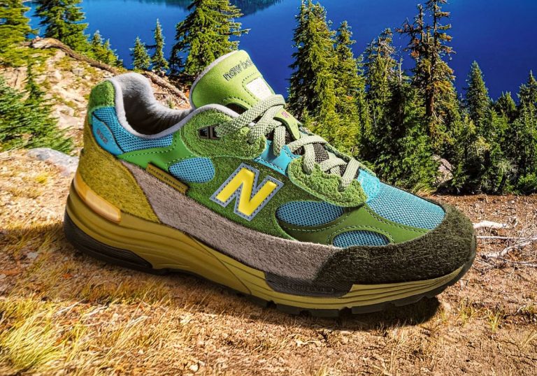 Salehe Bembury lança New Balance 992 Calm Be The Crater inspirado em Crater Lake