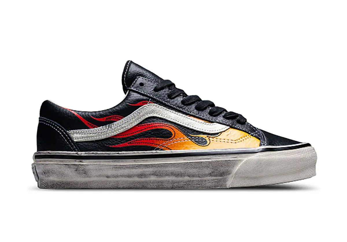 The Vans Old Skool Stays Super Hot With The “Archive Flame” Pack