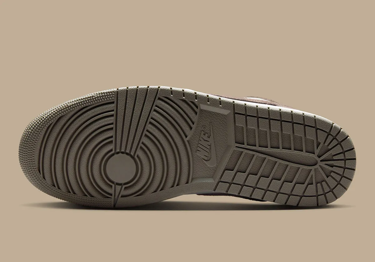 The Air Jordan 1 Low Dons “Olive Grey” Suede