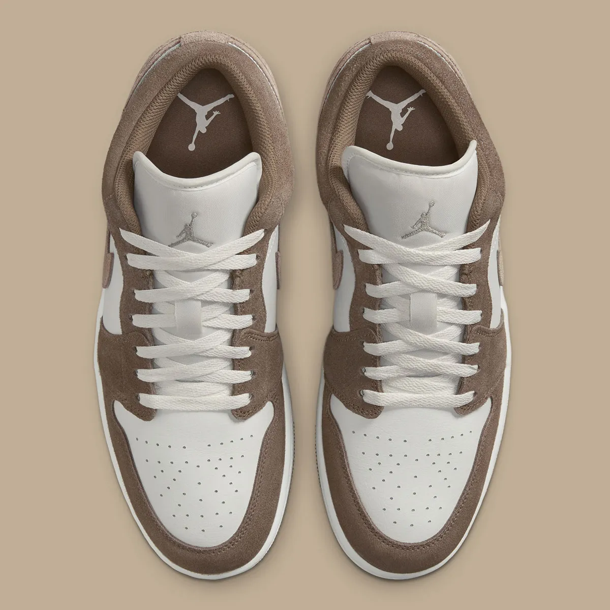 The Air Jordan 1 Low Dons “Olive Grey” Suede