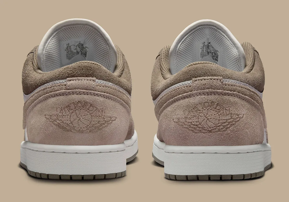 The Air Jordan 1 Low Dons “Olive Grey” Suede