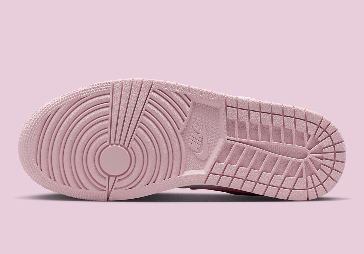 The Air Jordan 1 Shares “Iced Carmine” Across The Mid And Low