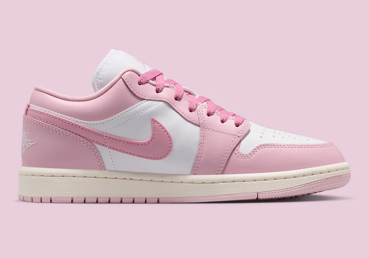 The Air Jordan 1 Shares “Iced Carmine” Across The Mid And Low