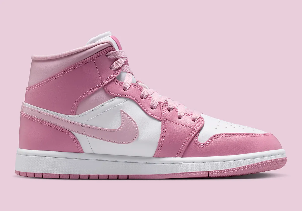 The Air Jordan 1 Shares “Iced Carmine” Across The Mid And Low