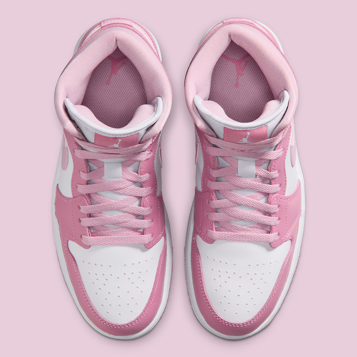 The Air Jordan 1 Shares “Iced Carmine” Across The Mid And Low