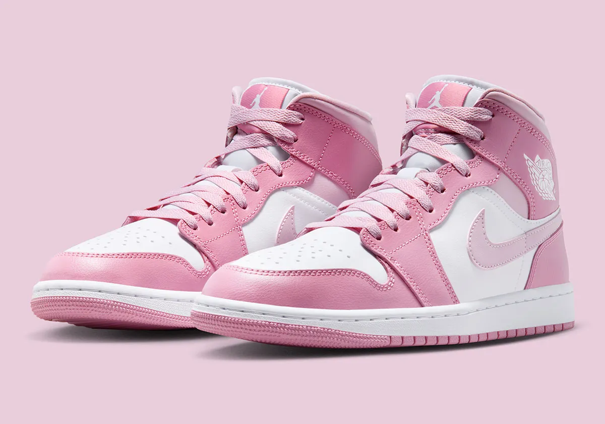 The Air Jordan 1 Shares “Iced Carmine” Across The Mid And Low