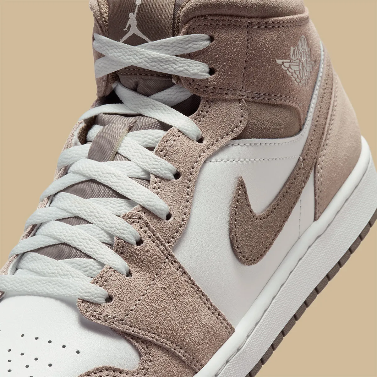 The Air Jordan 1 Mid Dabbles In Shaggy Suedes