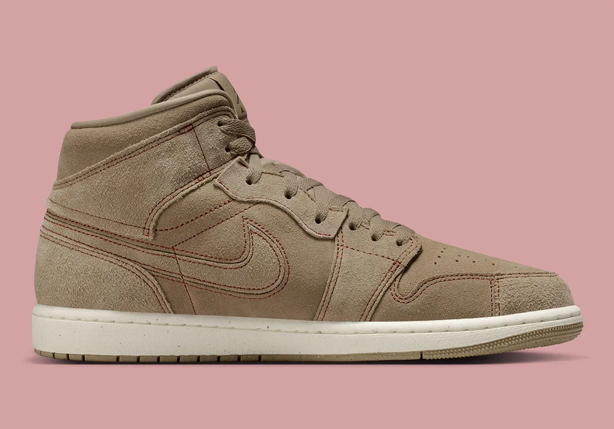 A Luxe “Pecan” Air Jordan 1 Mid Helps The Craft Series Restart