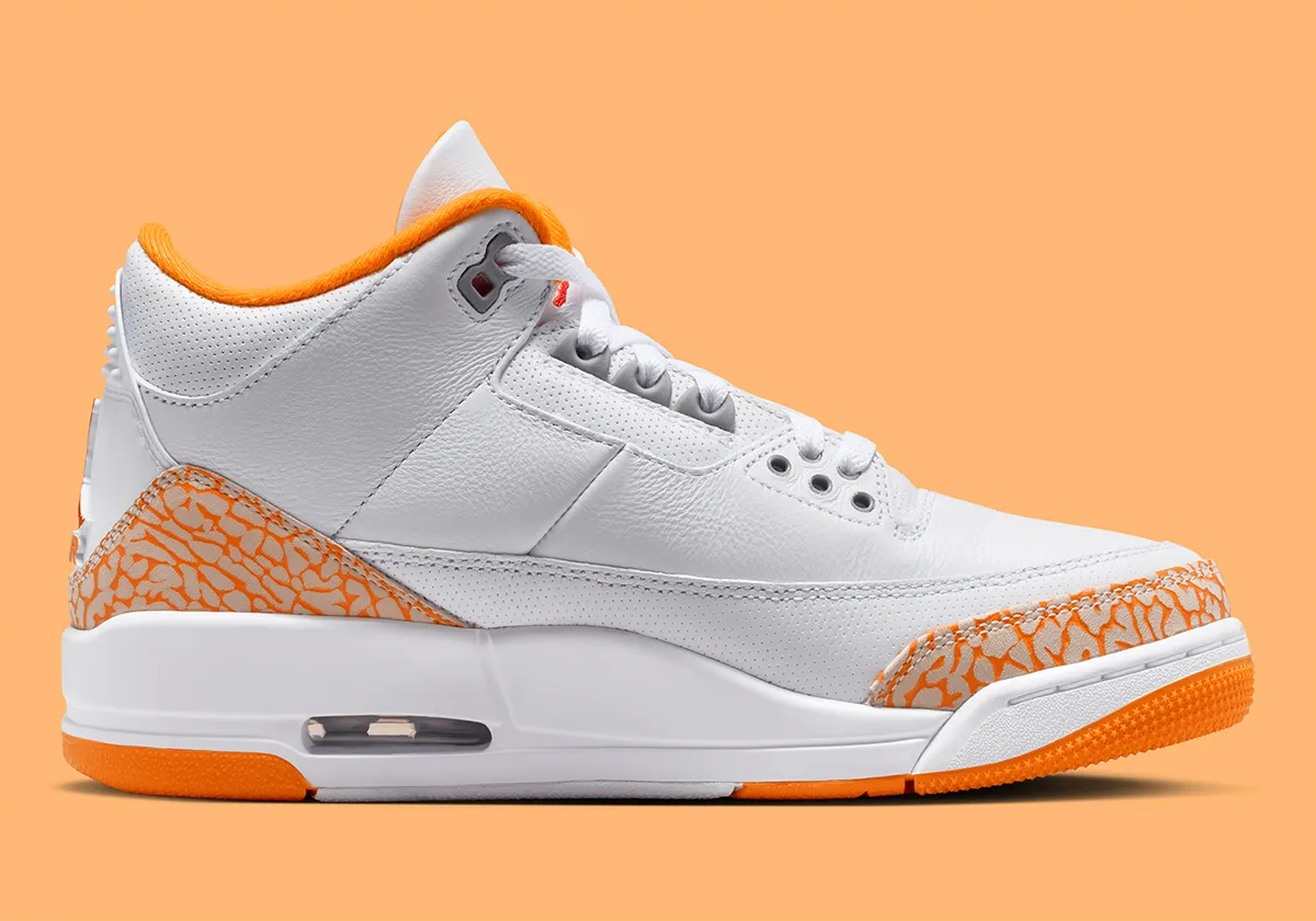 Official Images Of The Air Jordan 3 “Orange Citrus”