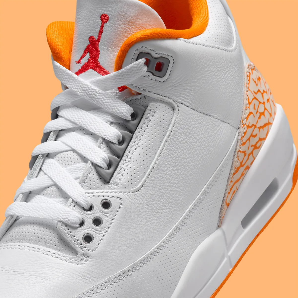 Official Images Of The Air Jordan 3 “Orange Citrus”