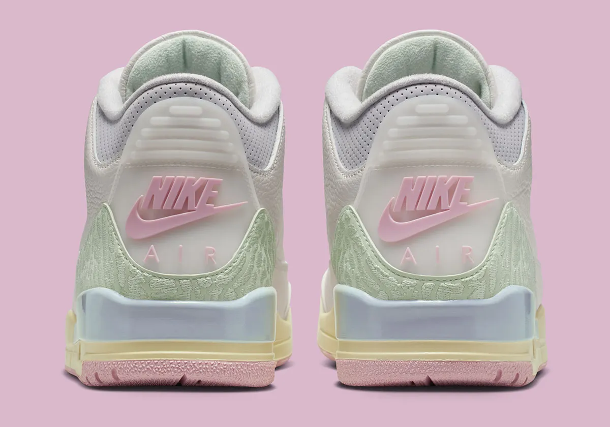 Official Images Of The Air Jordan 3 “Spring Is In The Air”