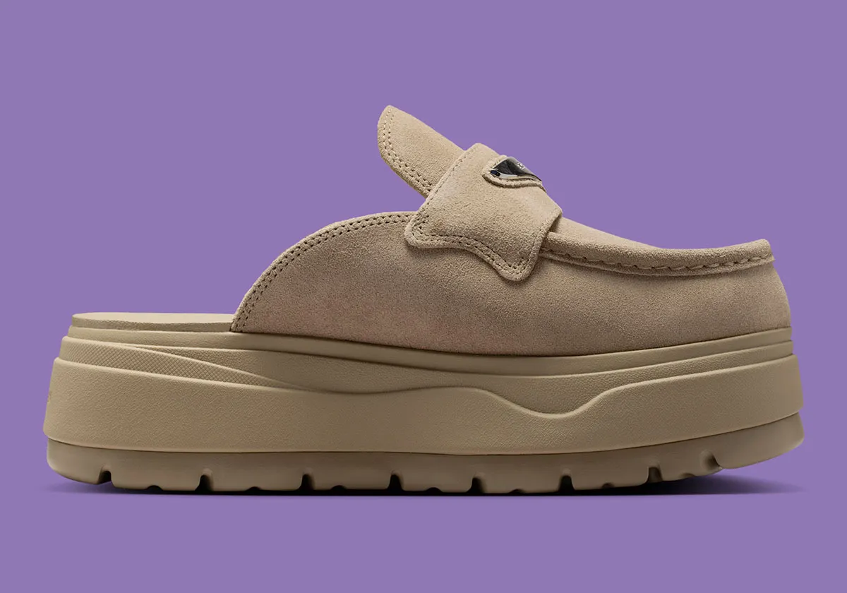 Khaki Suede Moves Onto The Controversial Air Jordan Mule