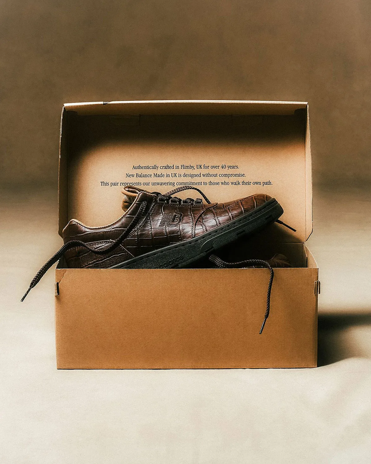 END Presents An Elevated Croc Leather New Balance Allerdale