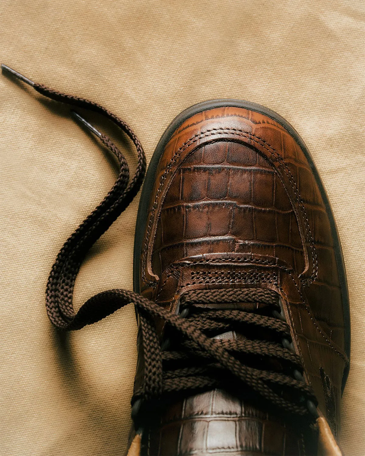 END Presents An Elevated Croc Leather New Balance Allerdale