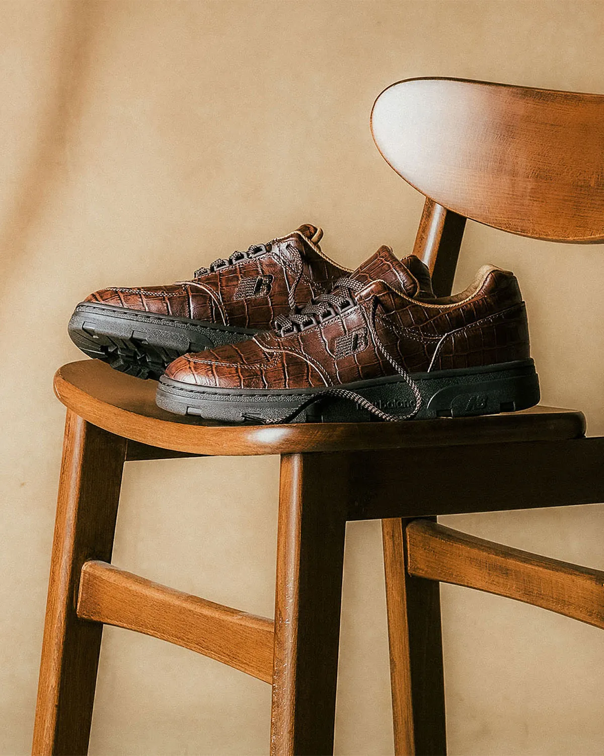 END Presents An Elevated Croc Leather New Balance Allerdale