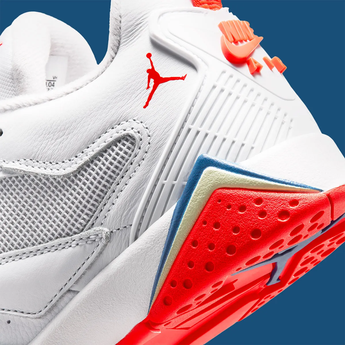 The Jordan MVP 92 Sports “Infrared 23” Accents
