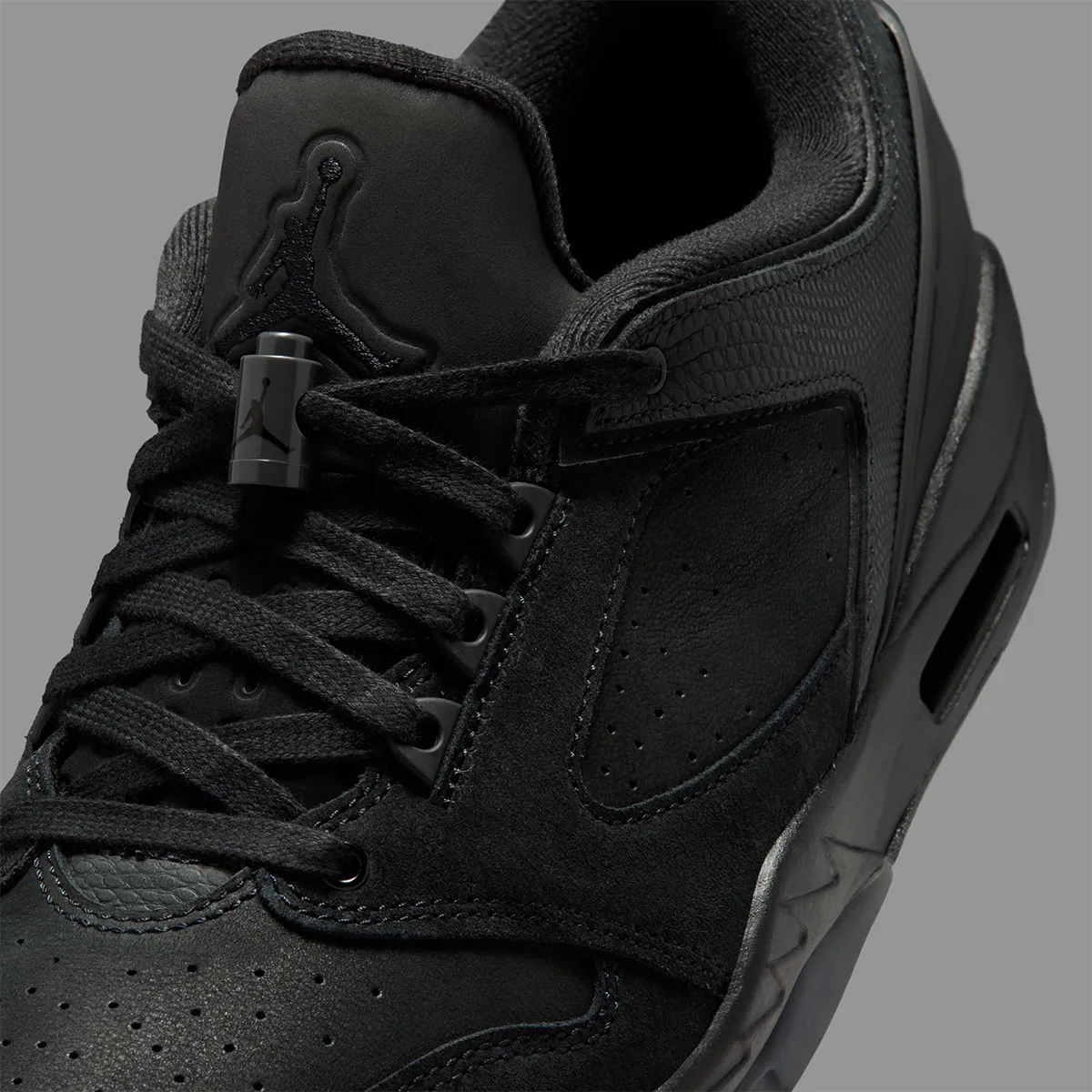 The Jordan Sixty Plus Low Sneaks In With “Black Cat” Aesthetics