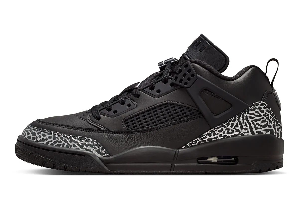 The Jordan Spizike Low Plays The Hits In “Black Metallic”