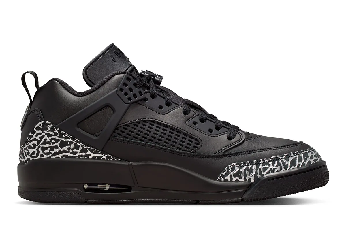 The Jordan Spizike Low Plays The Hits In “Black Metallic”