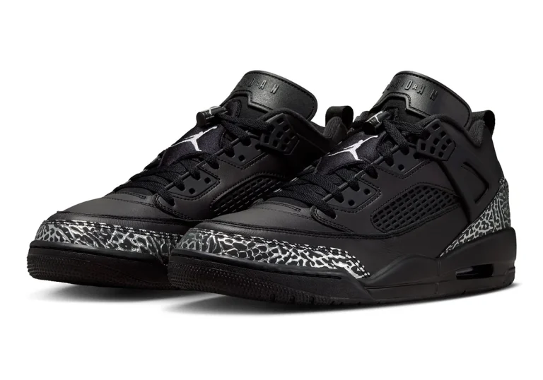 Jordan Spizike Low Black/Metallic Silver ganha lançamento global