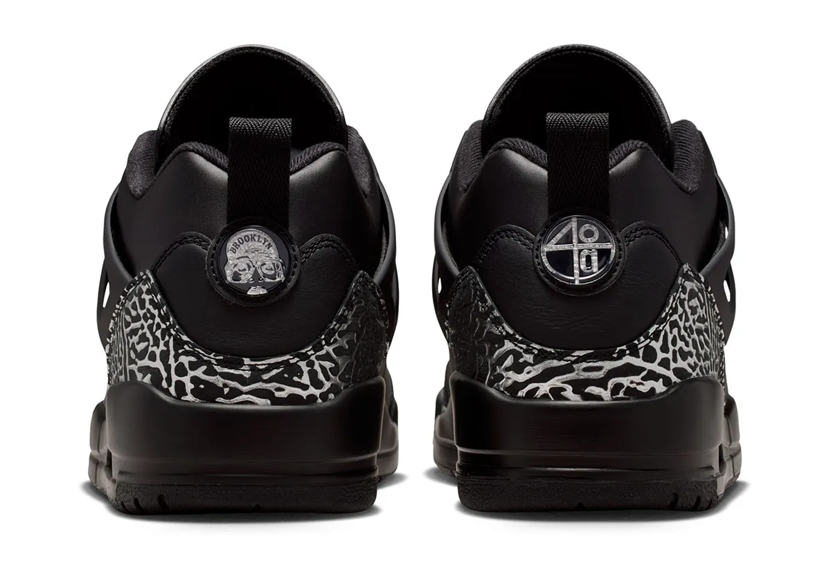 The Jordan Spizike Low Plays The Hits In “Black Metallic”