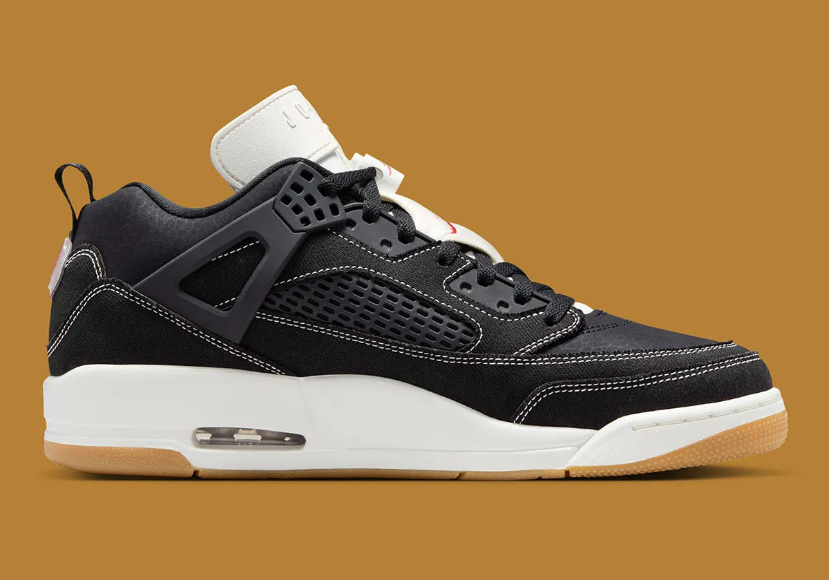The Jordan Spiz’ike Low Slips Into Black “Denim”