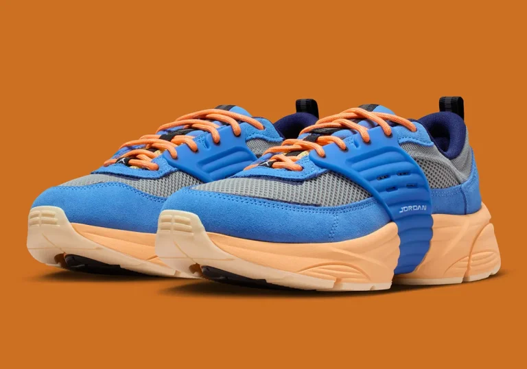 Jordan Trunner O/S aposta em tênis de corrida retrô multicolorido para 2026