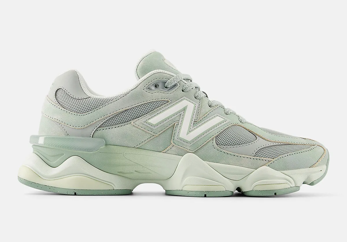 Pastel “Mosaic Green” Lands On The New Balance 9060 Ahead Of Spring