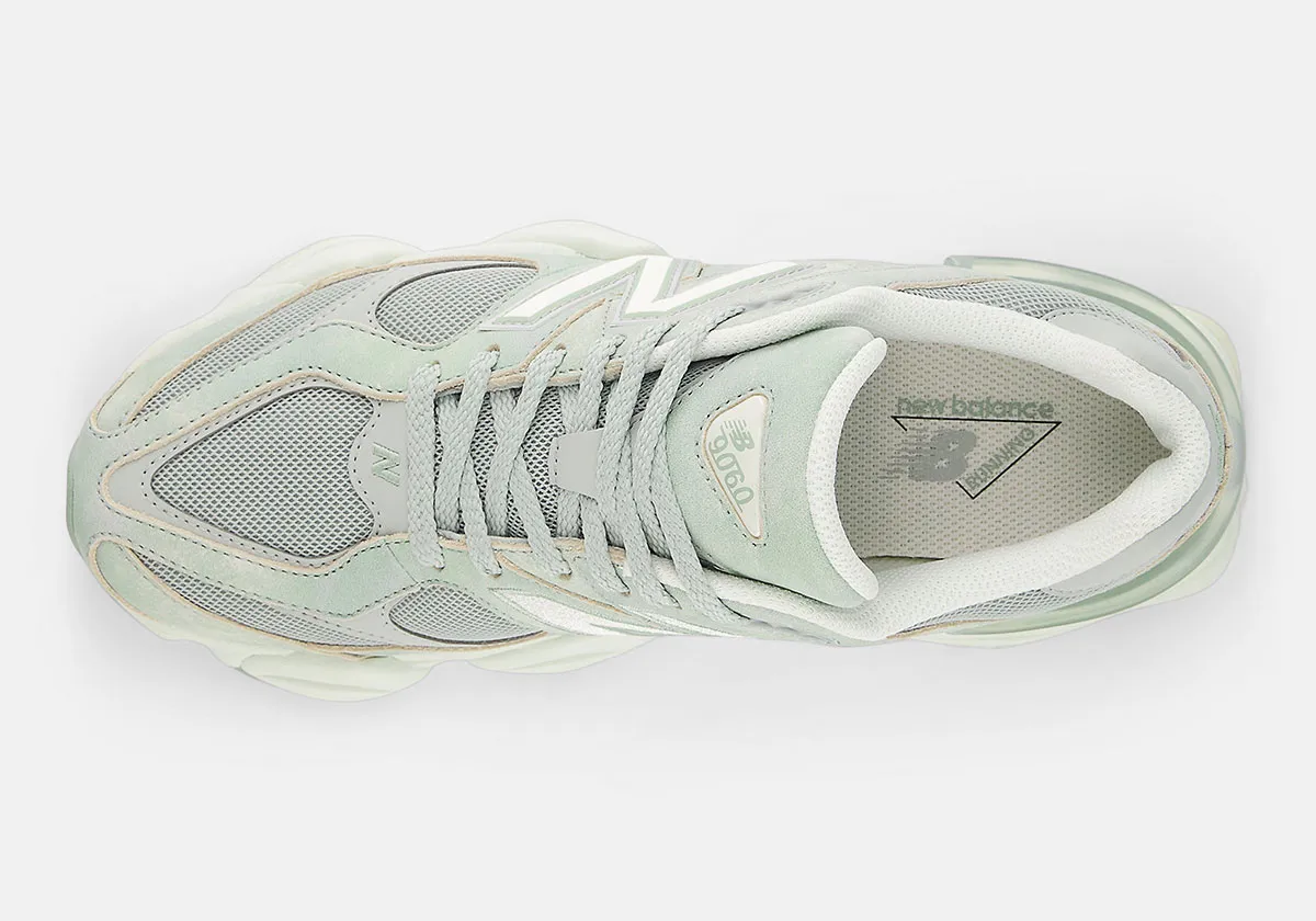 Pastel “Mosaic Green” Lands On The New Balance 9060 Ahead Of Spring