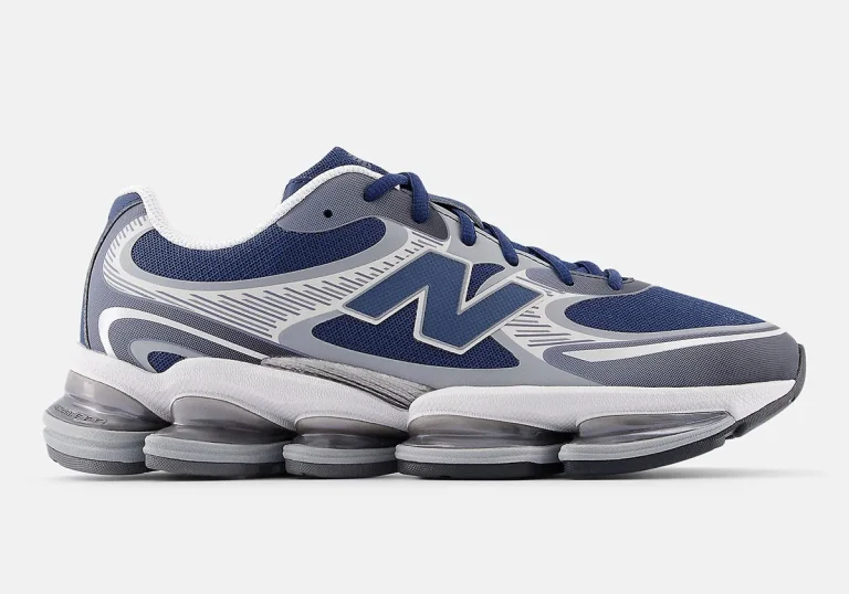 New Balance 2000 NB Navy/Metallic Silver reforça estética dad shoe