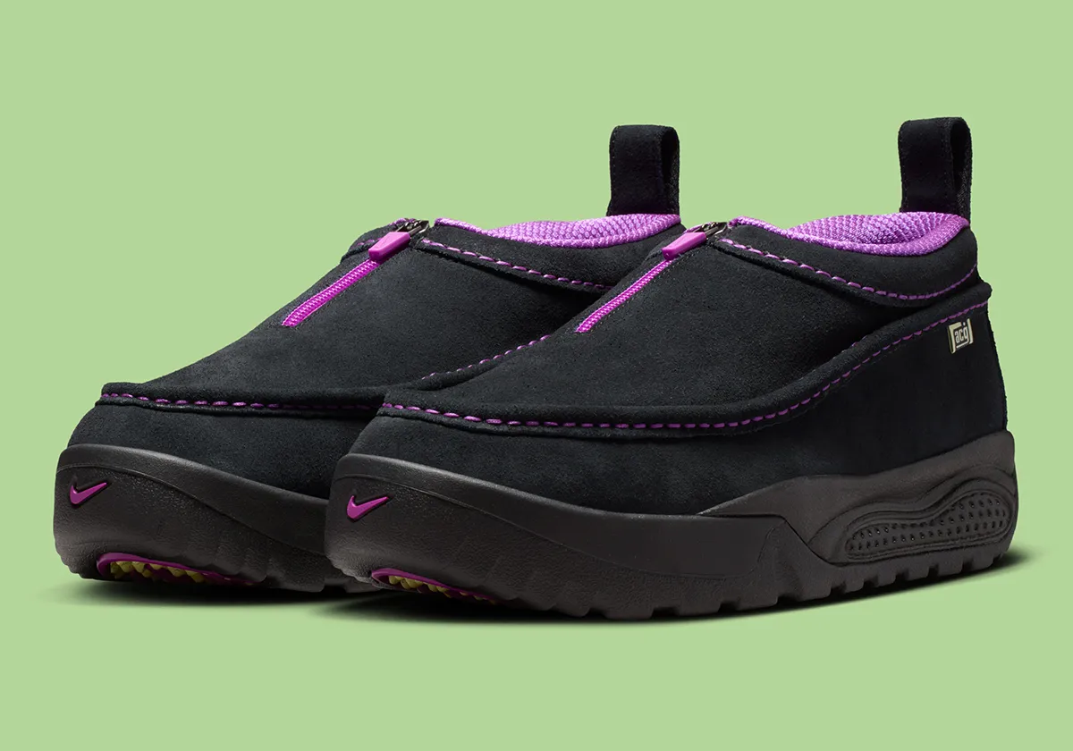 “Life Lime” And “Vivid Purple” Freshen Up The Nike ACG Izy