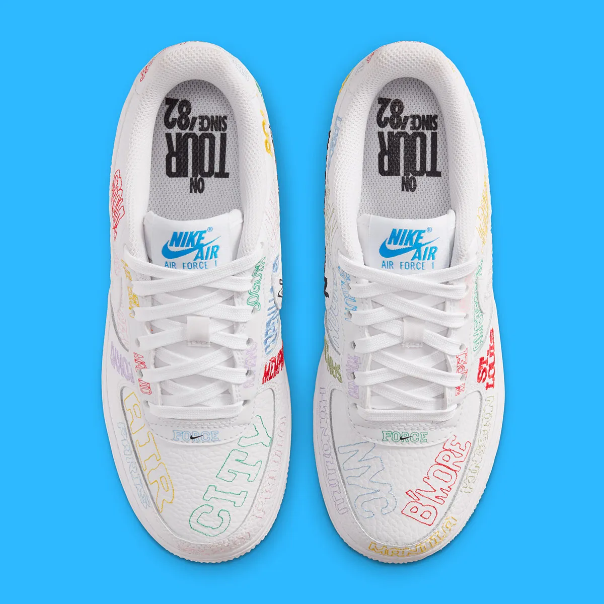 Nike Air Force 1 Low “On Tour” Goes Worldwide