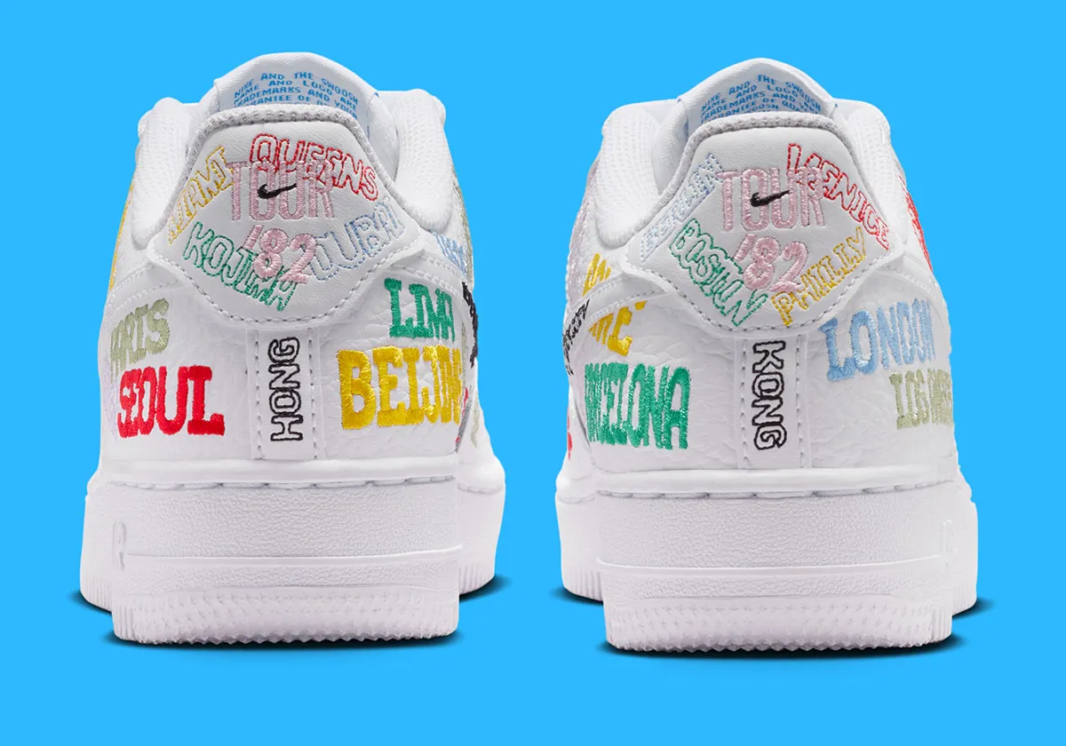 Nike Air Force 1 Low “On Tour” Goes Worldwide