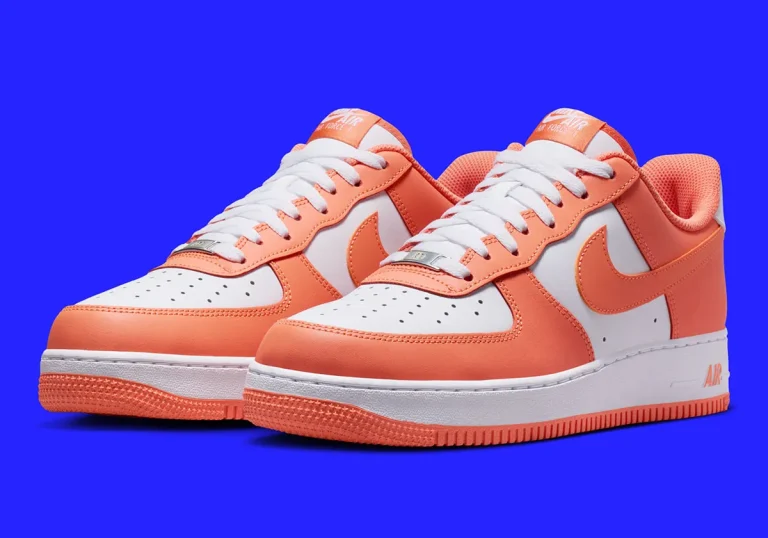 Nike Air Force 1 Low Orange Frost resgata nostalgia Y2K para 2026